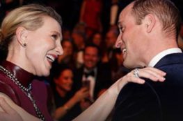 لقاء لافت بين ويليام وكيت بلانشيت