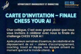 تونس: نهائي تحدّي “CHESS YOUR AI “