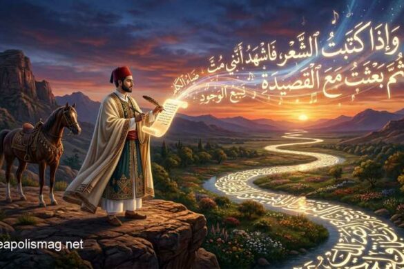 محمد هادي عون / تونس: قصيدة بعنوان “بُعثت مع القصيدة”