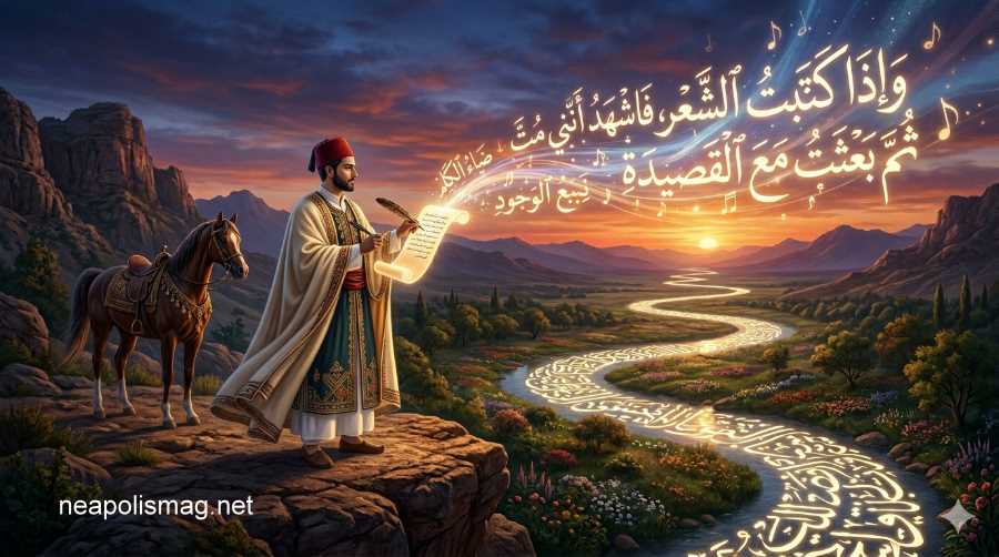 محمد هادي عون / تونس: قصيدة بعنوان “بُعثت مع القصيدة”