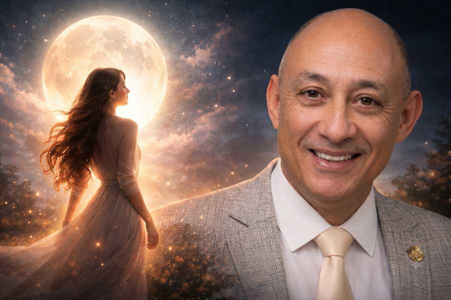 محمد المصري / مصر: قصيدة بالعامية بعنوان “حبيبتي والقمر”