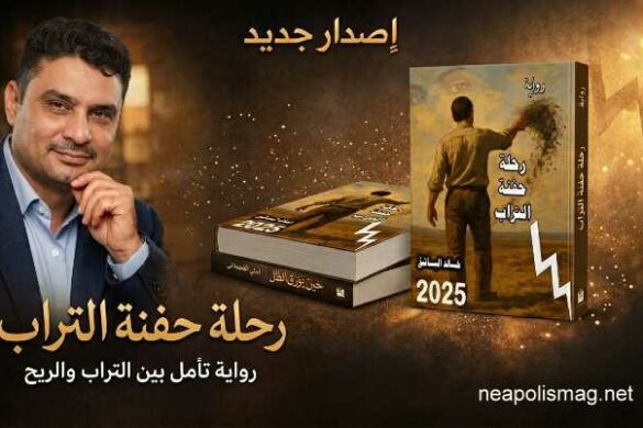إصدار جديد: رواية “رحلة حفنة التراب” للشّاعر خالد الباشق، رحلة بين الاغتراب والقلق الوجودي