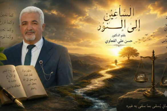 حسن علي الفقعاوي – الأردن : قصيدة بعنوان “تراتيل الساعين إلى النور”