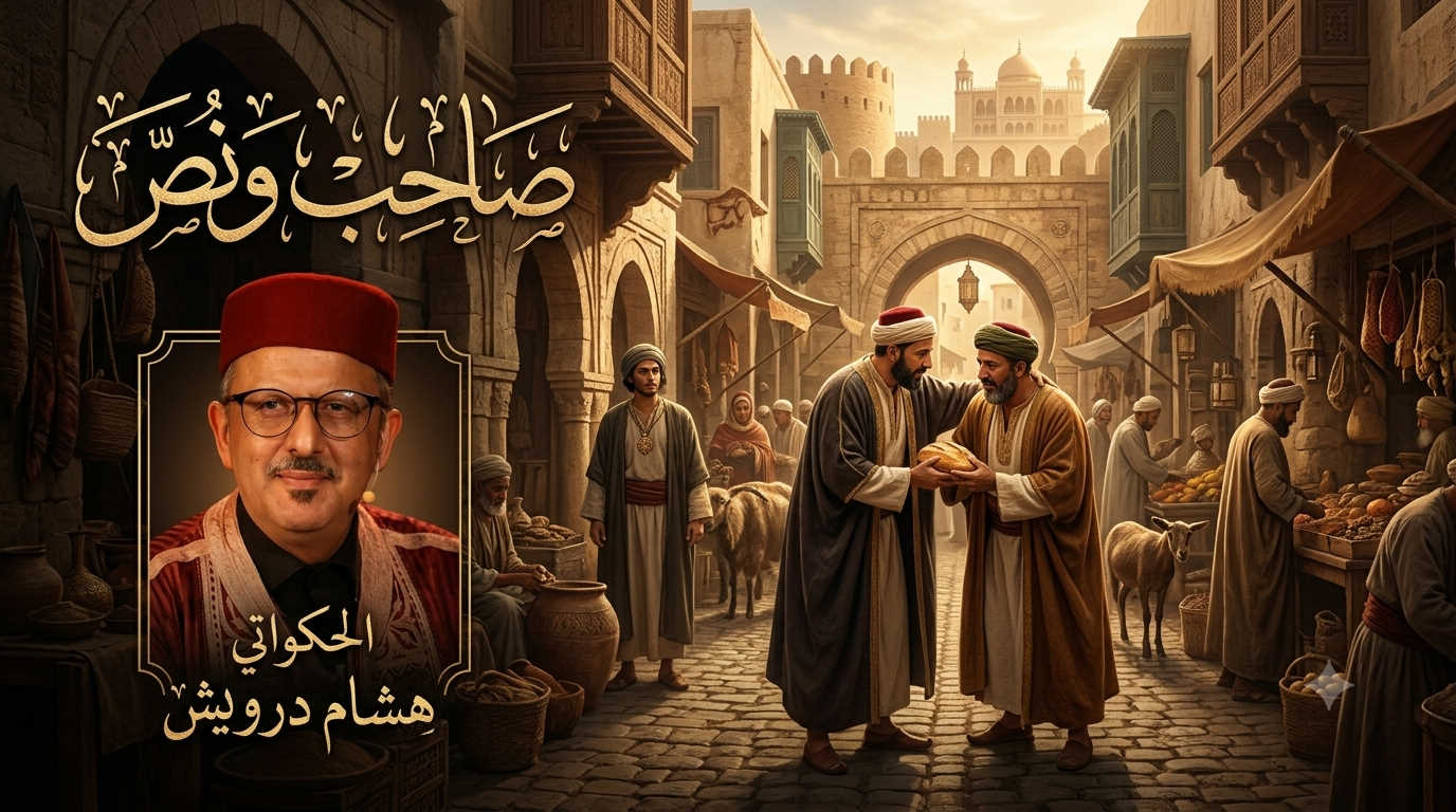 ضمن مدوّنة حكايات درويش: الحكواتي هشام درويش يروي لنا حكاية “صاحِب ونُص”
